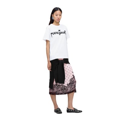 THE RIBBON LOGO BOX TEE